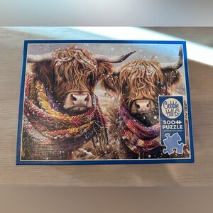 Cobb Hill Highland Cows Puzzle